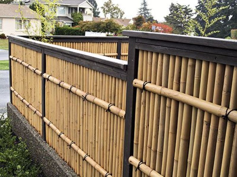 best bamboo fence styles