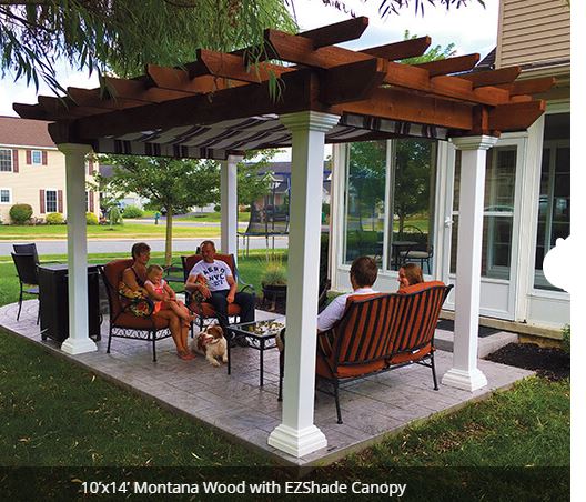 Florida canopy for pergola