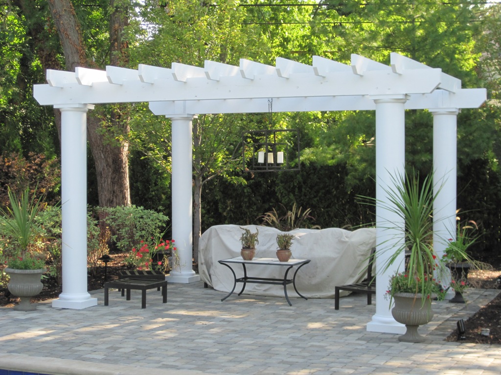 Broward County plastic pergola example pic